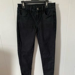 American Eagle black skinny jeans